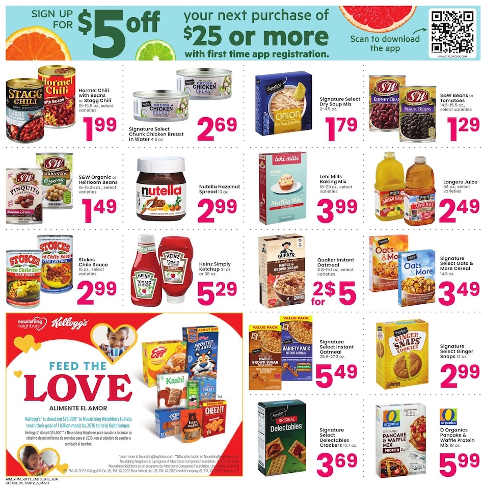 Albertsons Ad Big Book 31st Jan – 27th Feb 2023 Page 12