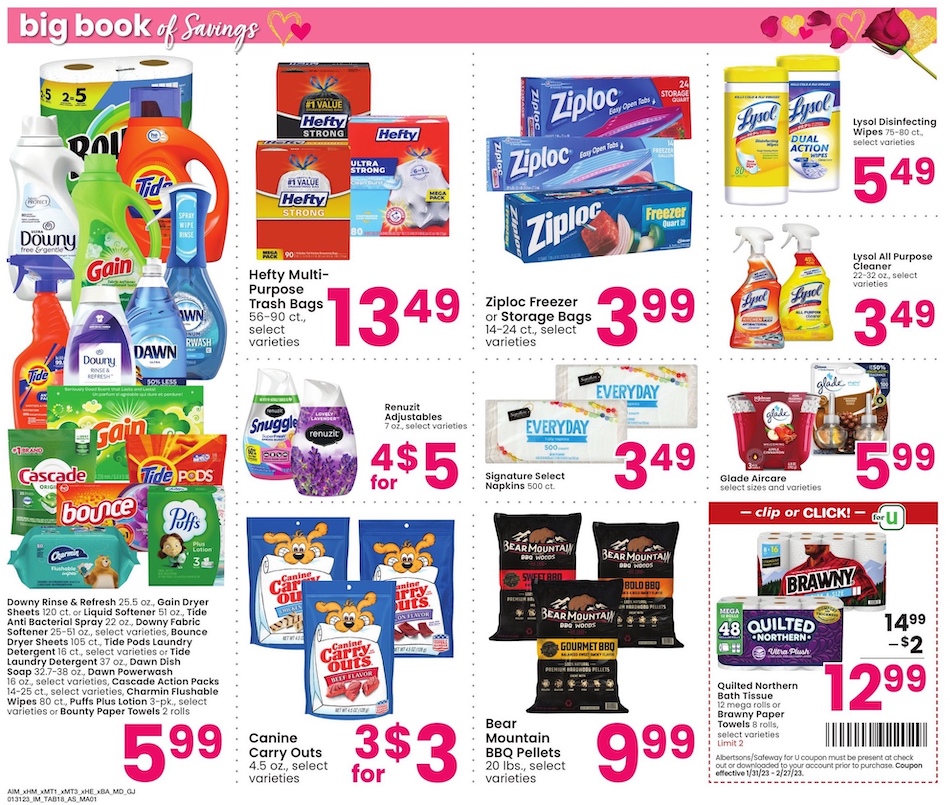 Albertsons Ad Big Book 31st Jan – 27th Feb 2023 Page 18