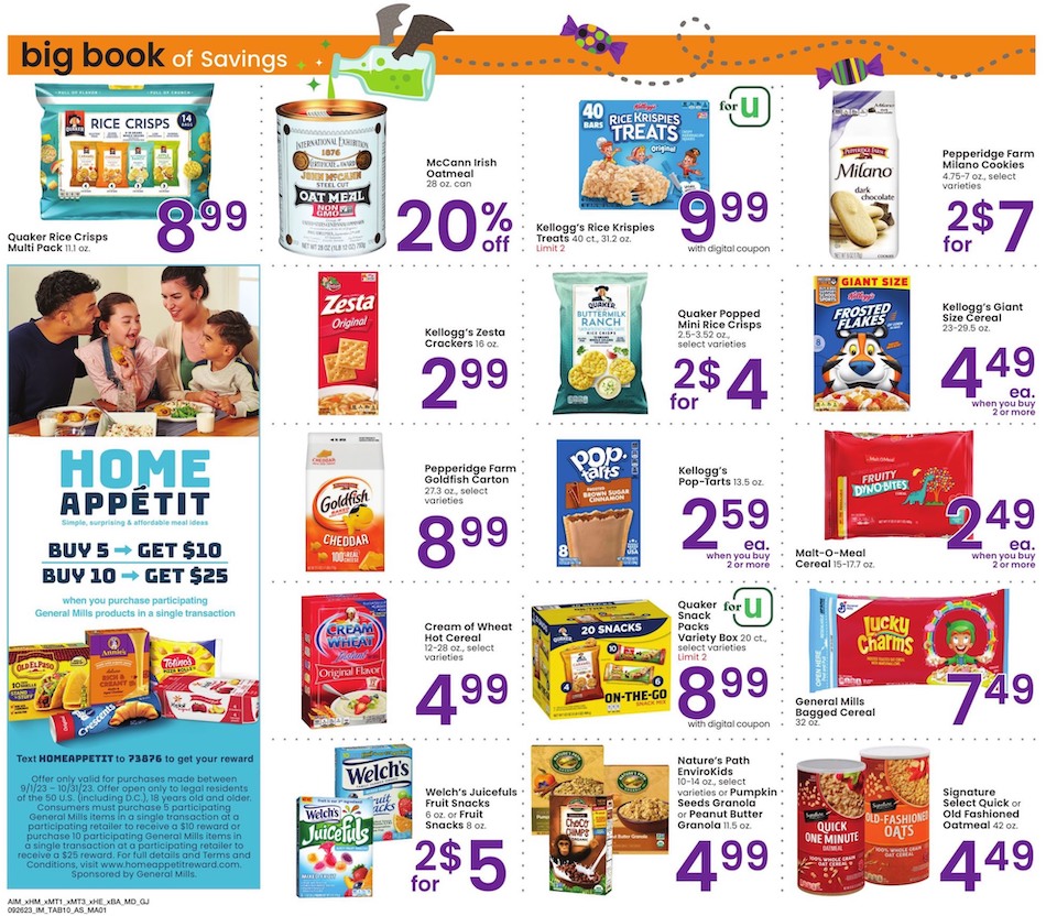 Albertsons Ad Big Book 26th September – 30th October 2023 Page 10