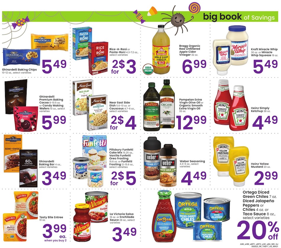 Albertsons Ad Big Book 26th September – 30th October 2023 Page 17