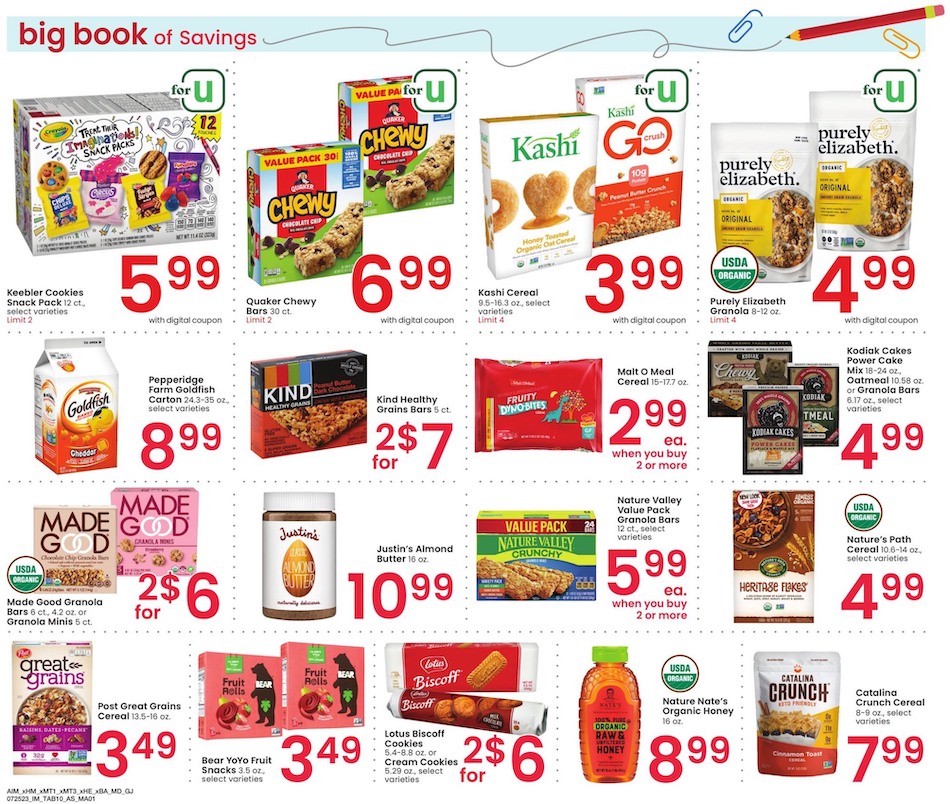 Albertsons Ad Big Book Savings 25th July – 21st August 2023 Page 10
