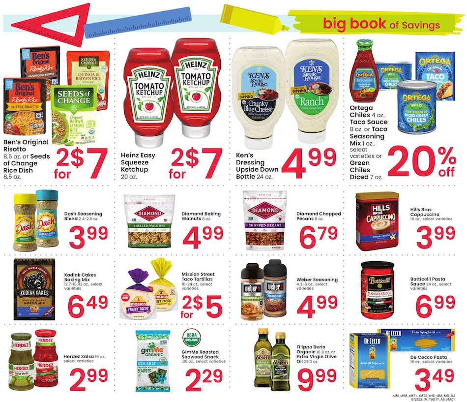 Albertsons Ad Big Book Savings 25th July – 21st August 2023 Page 17