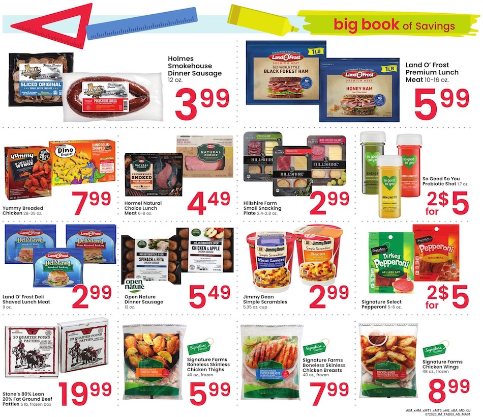 Albertsons Ad Big Book Savings 25th July – 21st August 2023 Page 3
