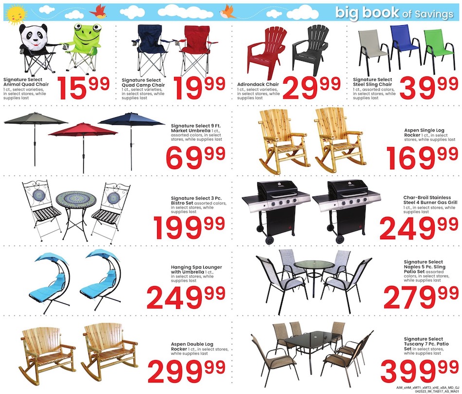 Albertsons Ad Big Book Savings 25th April – 29th May 2023 Page 17