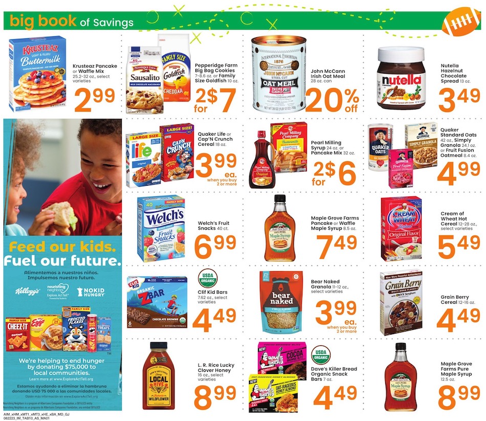 Albertsons Ad Big Books 22nd August – 25th September 2023 Page 10