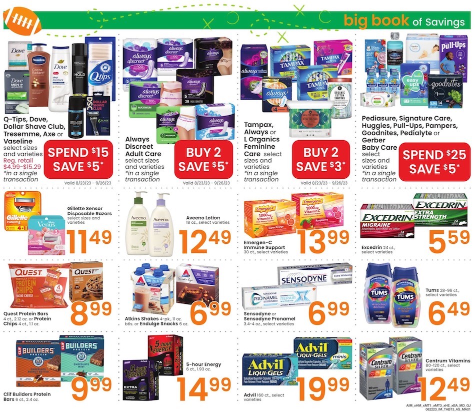 Albertsons Ad Big Books 22nd August – 25th September 2023 Page 13