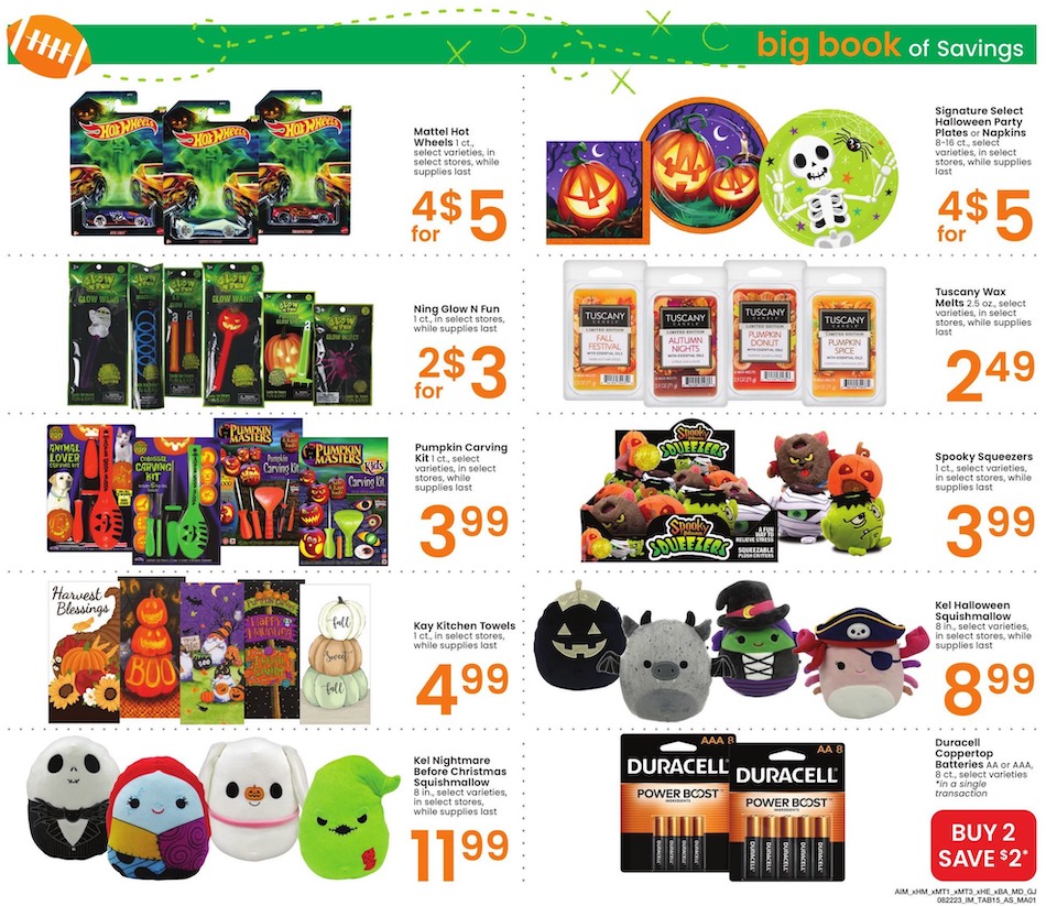 Albertsons Ad Big Books 22nd August – 25th September 2023 Page 15