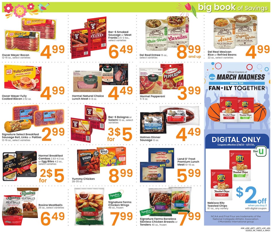 Albertsons Ad Frozen Food 28th Feb – 27th Mar 2023 Page 3