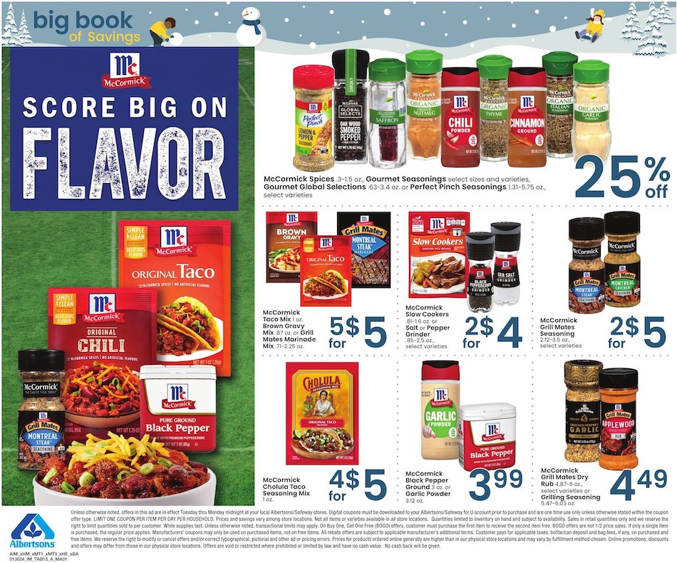 Albertsons Big Book of Savings 30th January – 26th February 2024 Page 15