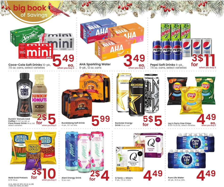 Albertsons Big Book of Savings 5th December – 1st January 2024 Page 12