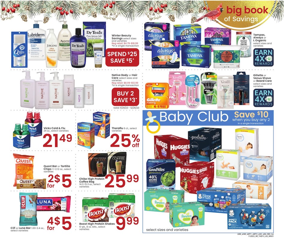 Albertsons Big Book of Savings 5th December – 1st January 2024 Page 13