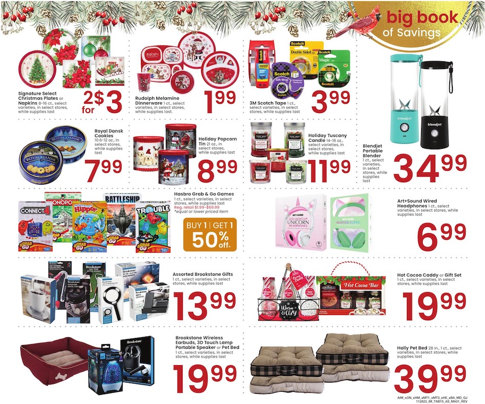 Albertsons Big Book of Savings 5th December – 1st January 2024 Page 15