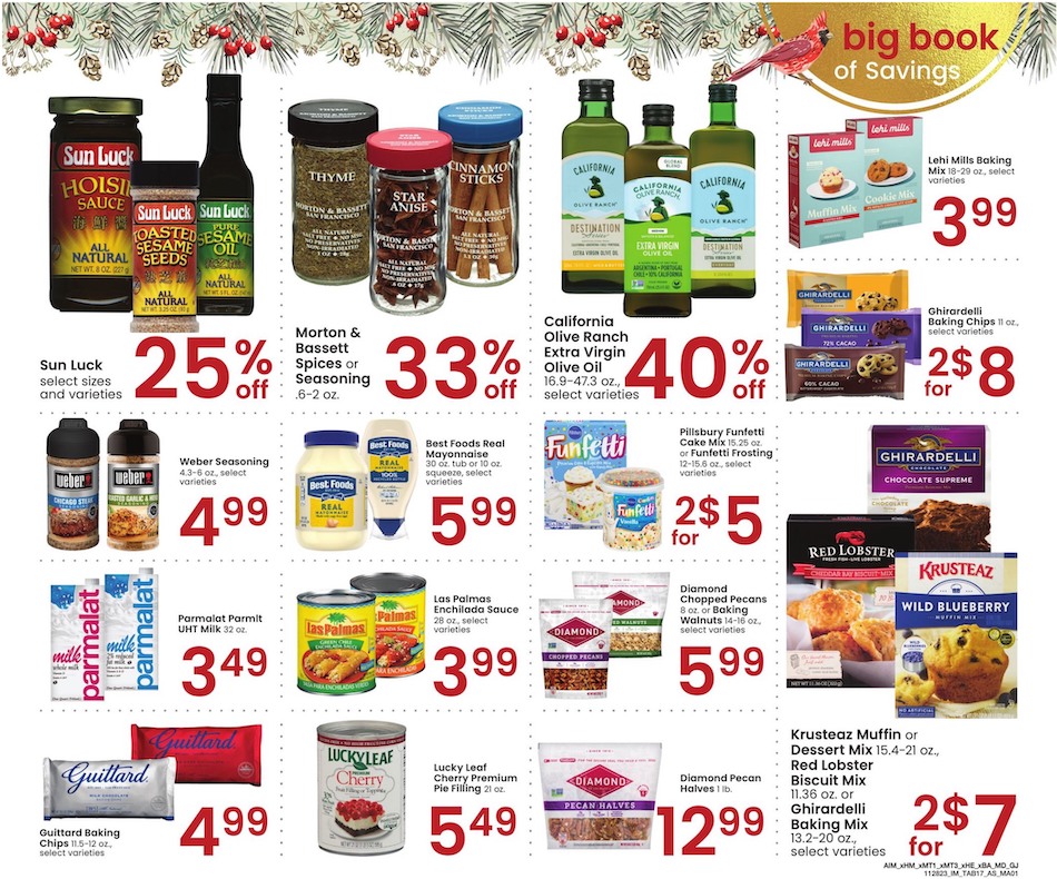 Albertsons Big Book of Savings 5th December – 1st January 2024 Page 17