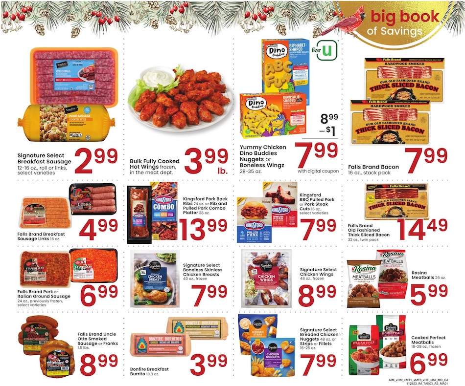 Albertsons Big Book of Savings 5th December – 1st January 2024 Page 3