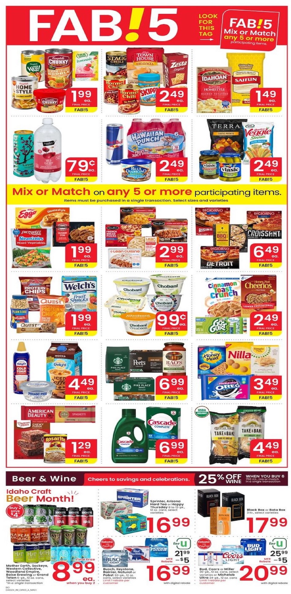 Albertsons Weekly Ad 3rd – 9th April 2024 Page 2