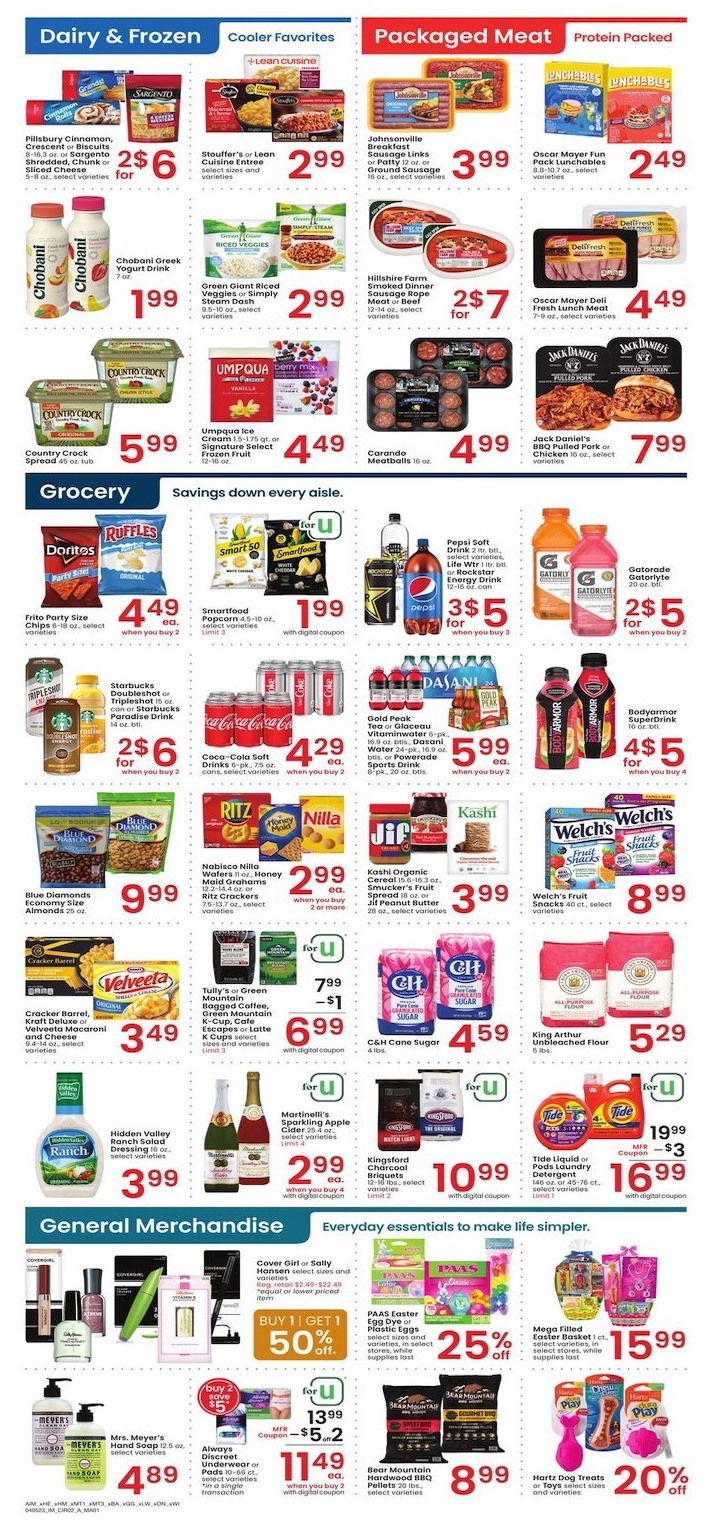 Albertsons Weekly Ad Easter 5th – 11th April 2023 Page 2