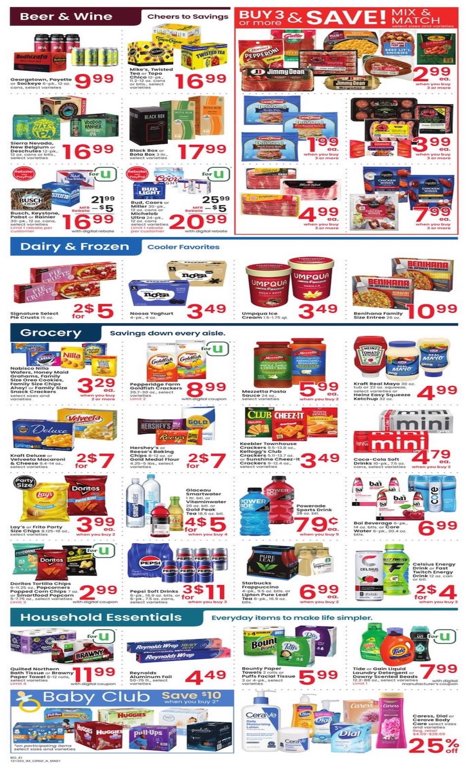 Albertsons Weekly Ad Christmas 13th – 19th December 2023 Page 3