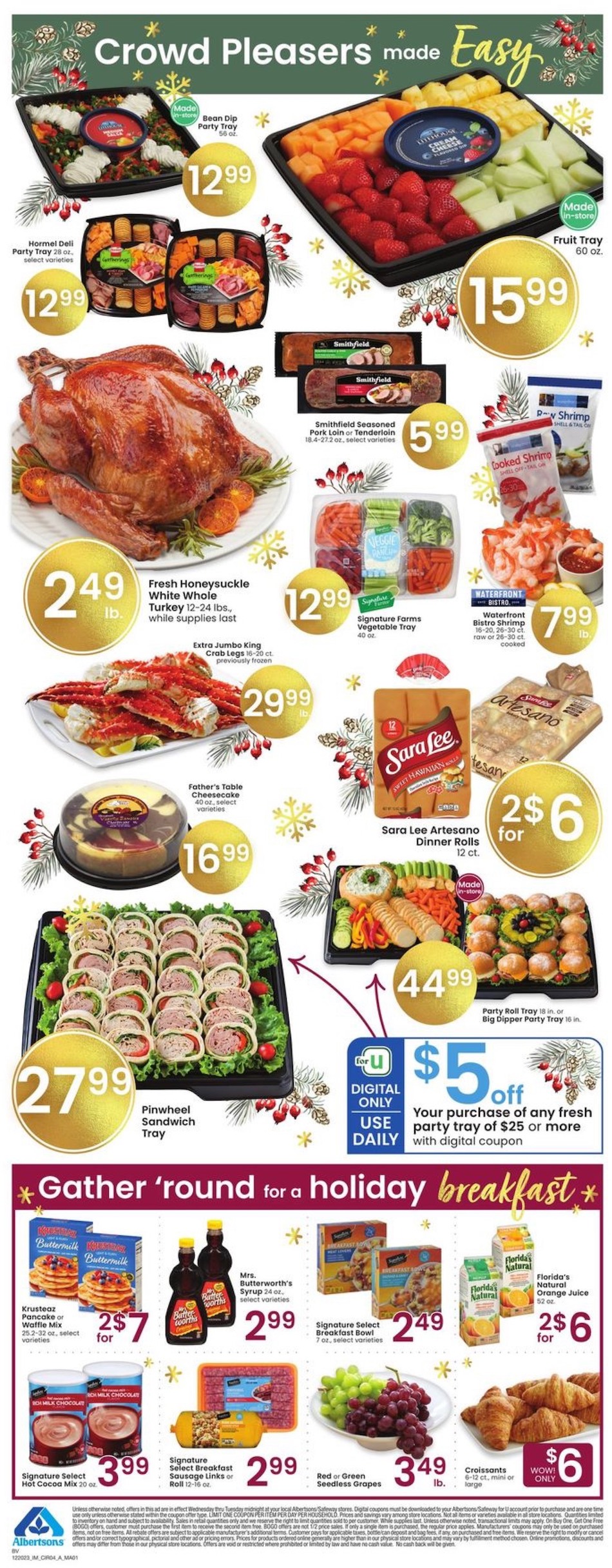 Albertsons Ad Christmas 20th – 24th December 2023 Page 4