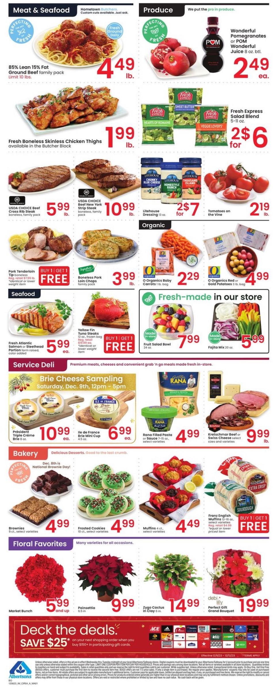 Albertsons Weekly Ad 6th – 12th December 2023 Page 4