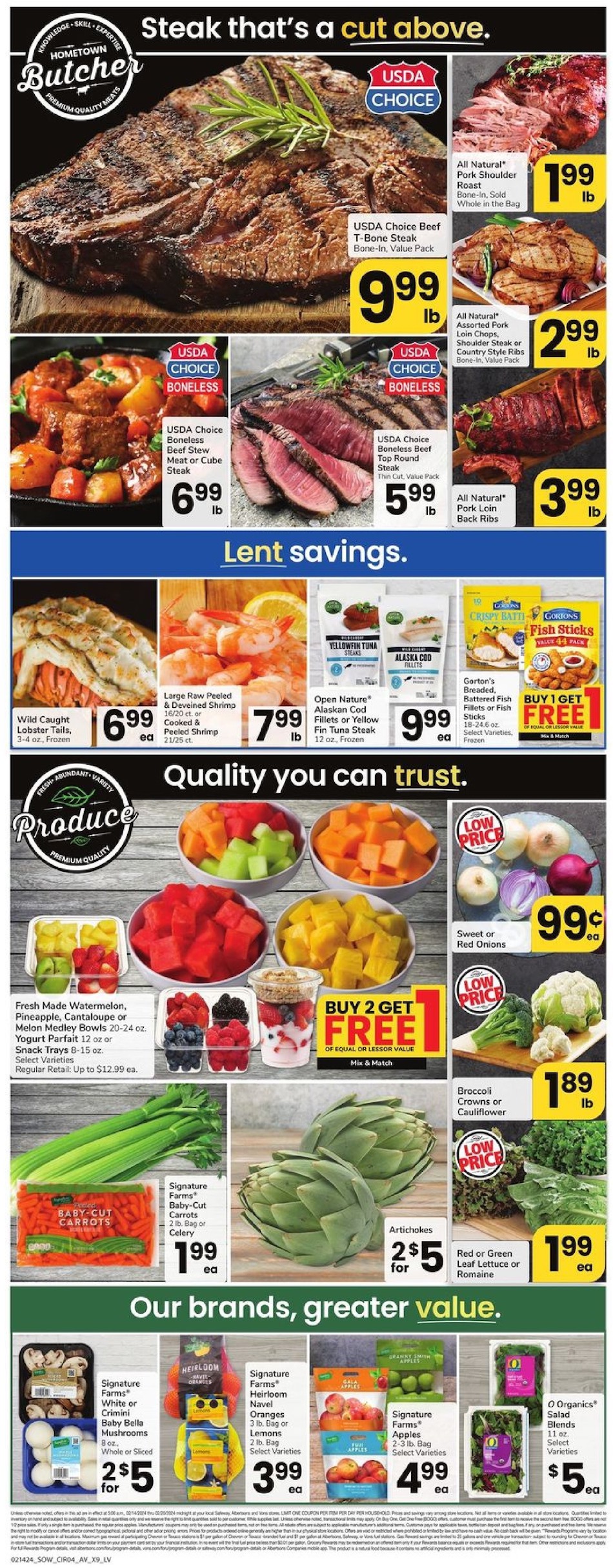Albertsons Sale 14th – 20th February 2024 Page 3