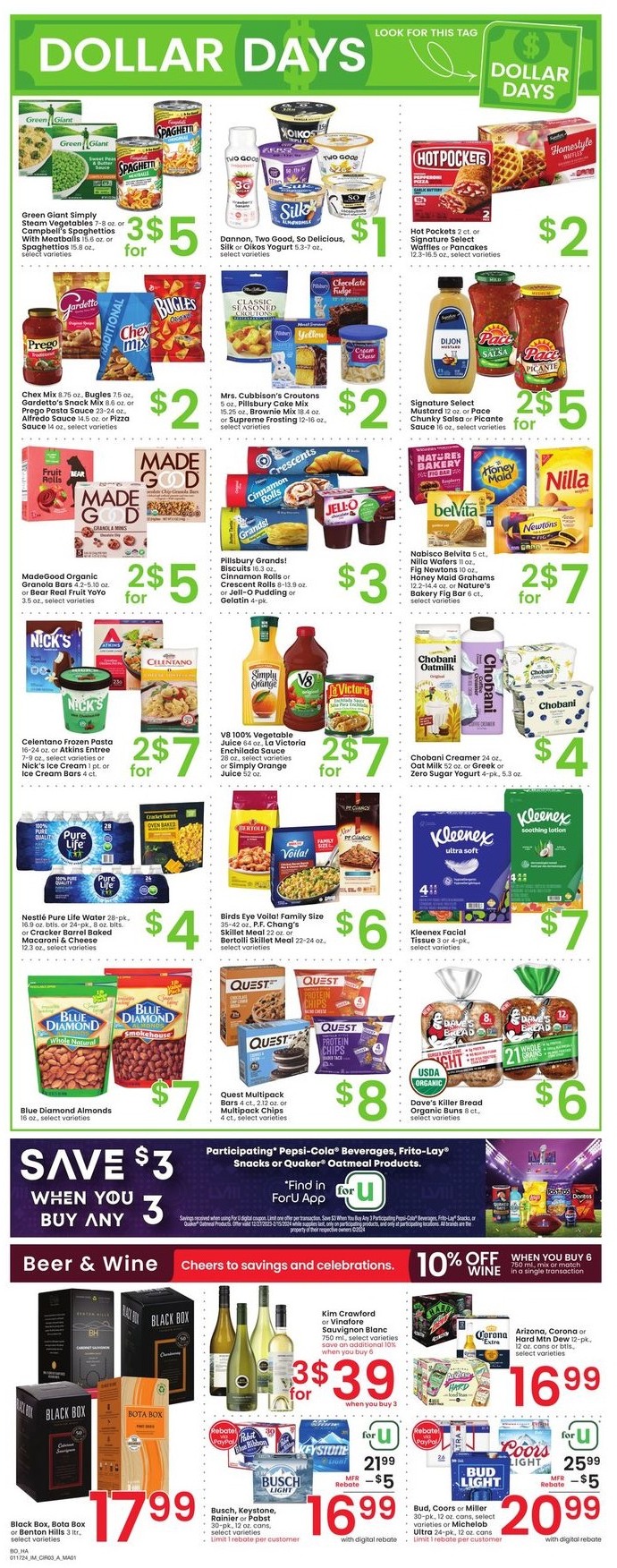 Albertsons Weekly Ad 17th – 23rd January 2024 Page 2