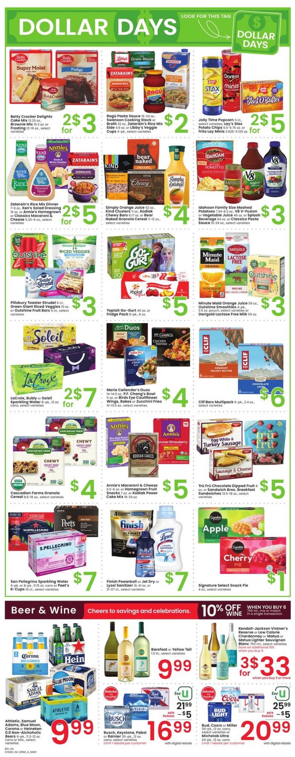 Albertsons Weekly Ad 3rd – 9th January 2024 Page 2