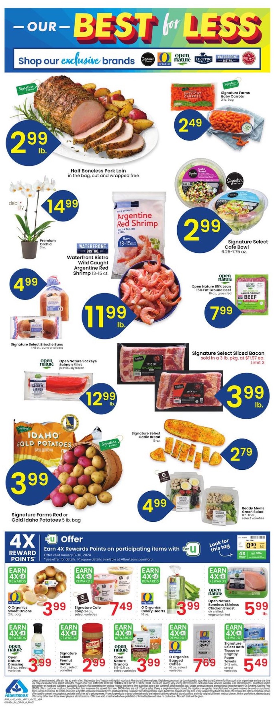 Albertsons Weekly Ad 3rd – 9th January 2024 Page 4