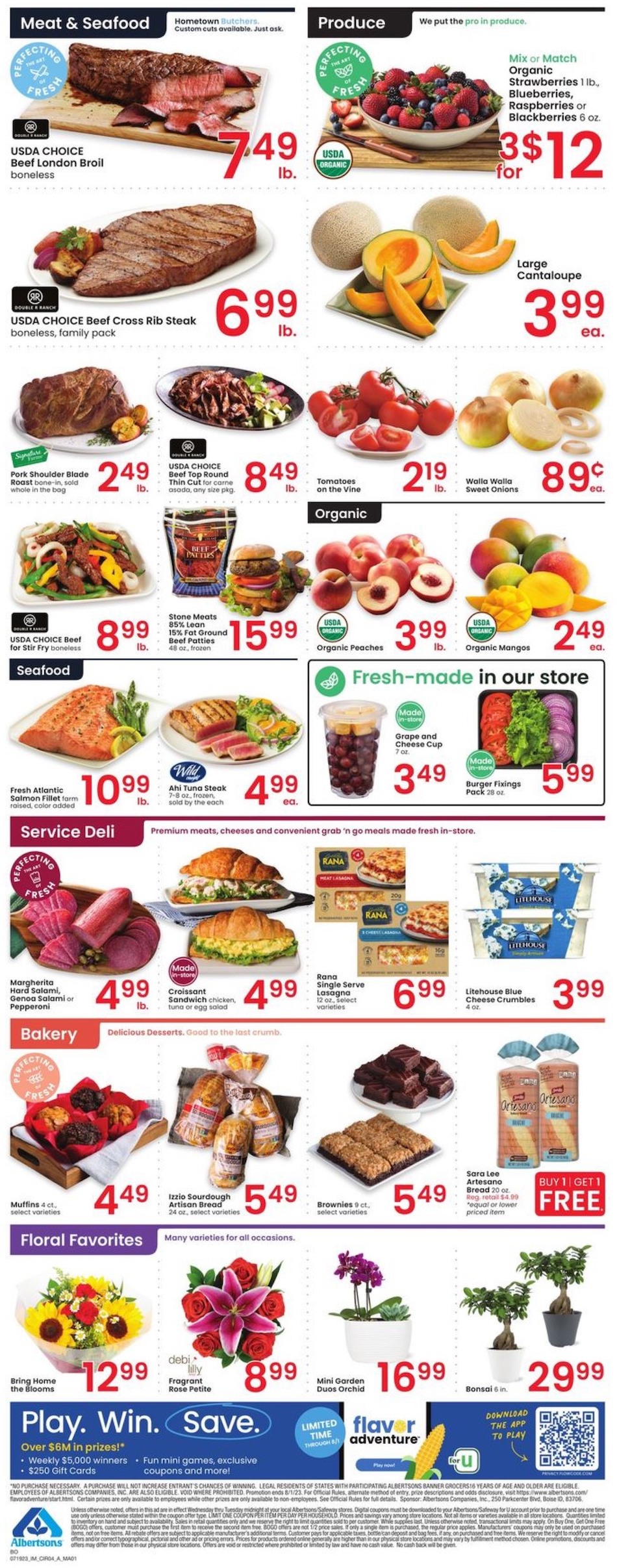 Albertsons Weekly Ad 19th – 25th July 2023 Page 4
