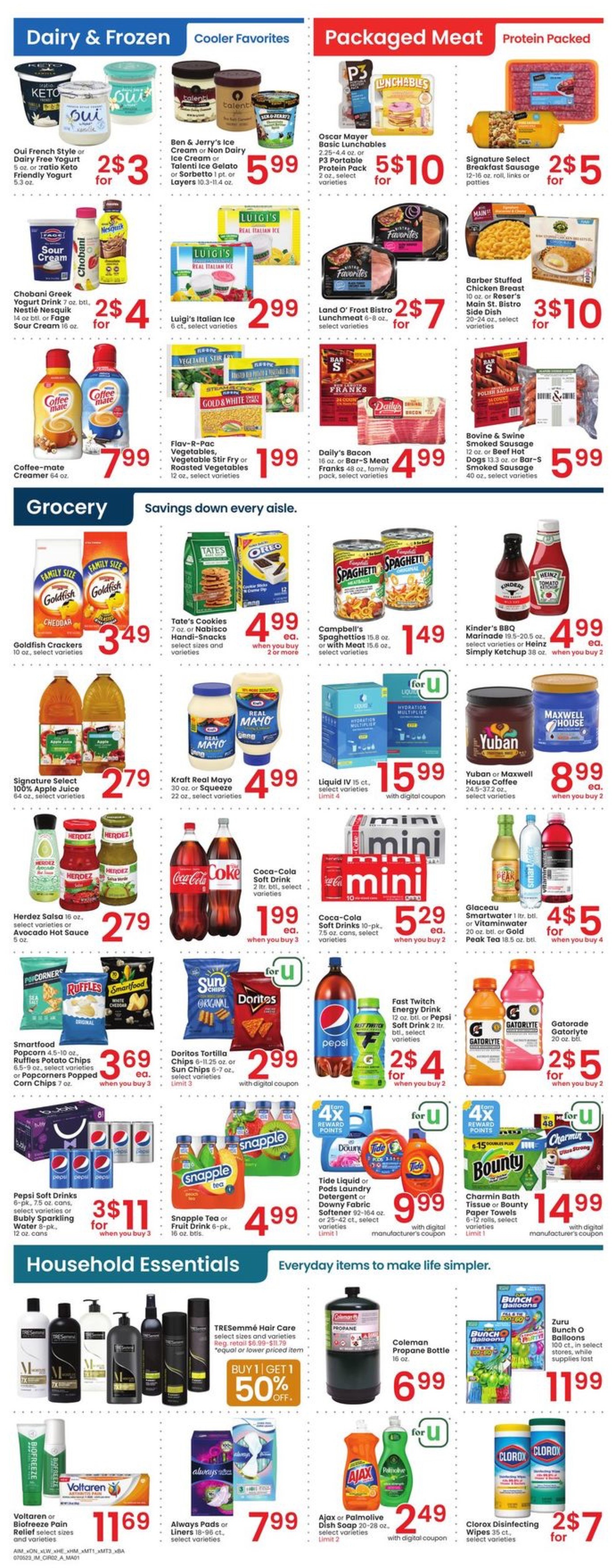 Albertsons Ad Deals 5th – 11th July 2023 Page 3