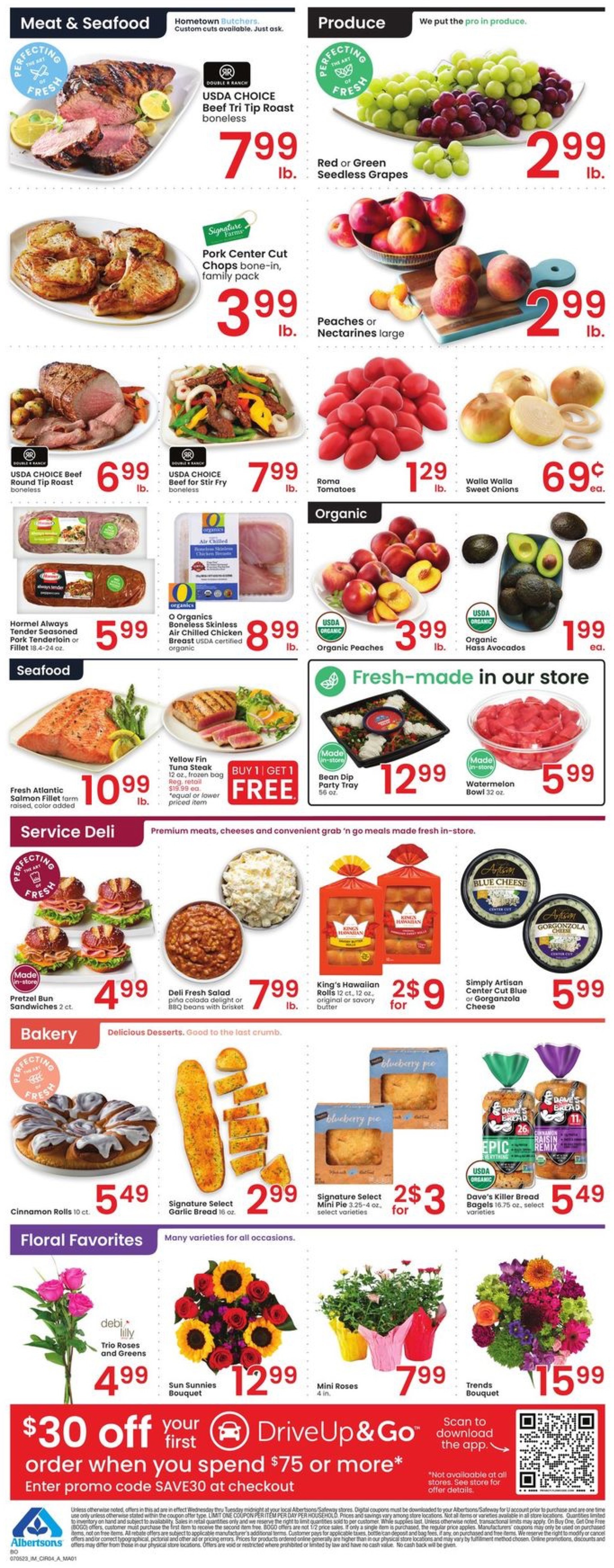 Albertsons Ad Deals 5th – 11th July 2023 Page 4