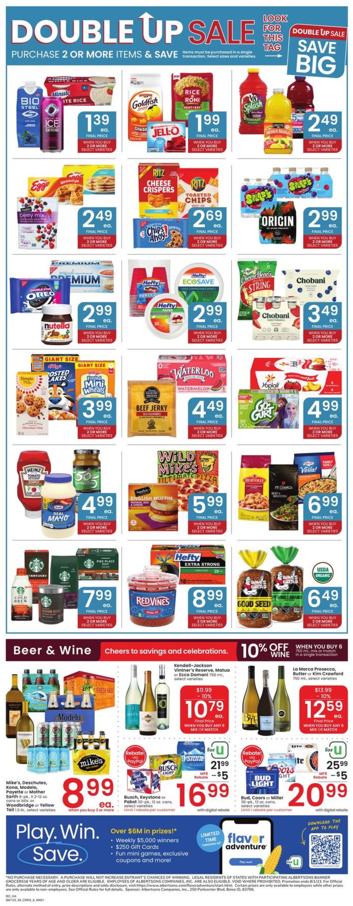 Albertsons Weekly Ad 21st – 27th June 2023 Page 2