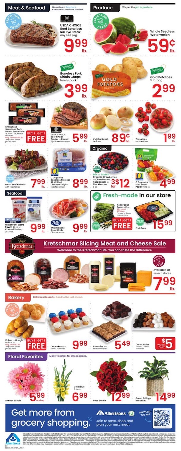 Albertsons Weekly Ad 24th – 30th May 2023 Page 4