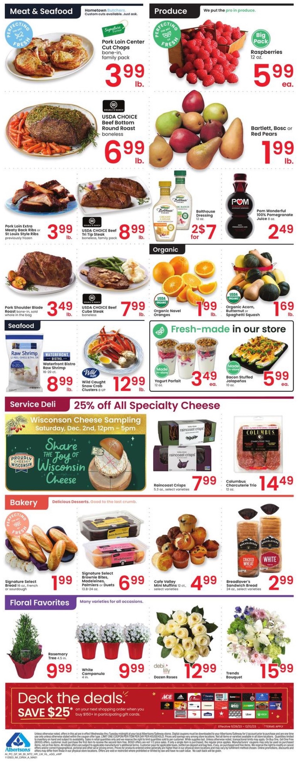 Albertsons Weekly Ad 29th November – 5th December 2023 Page 4