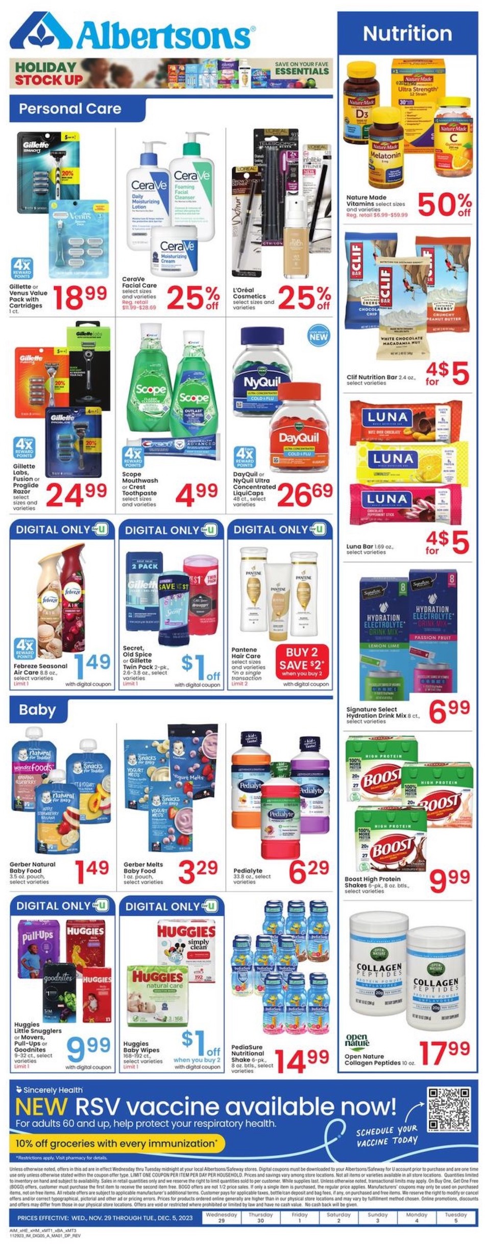 Albertsons Weekly Ad 29th November – 5th December 2023 Page 5