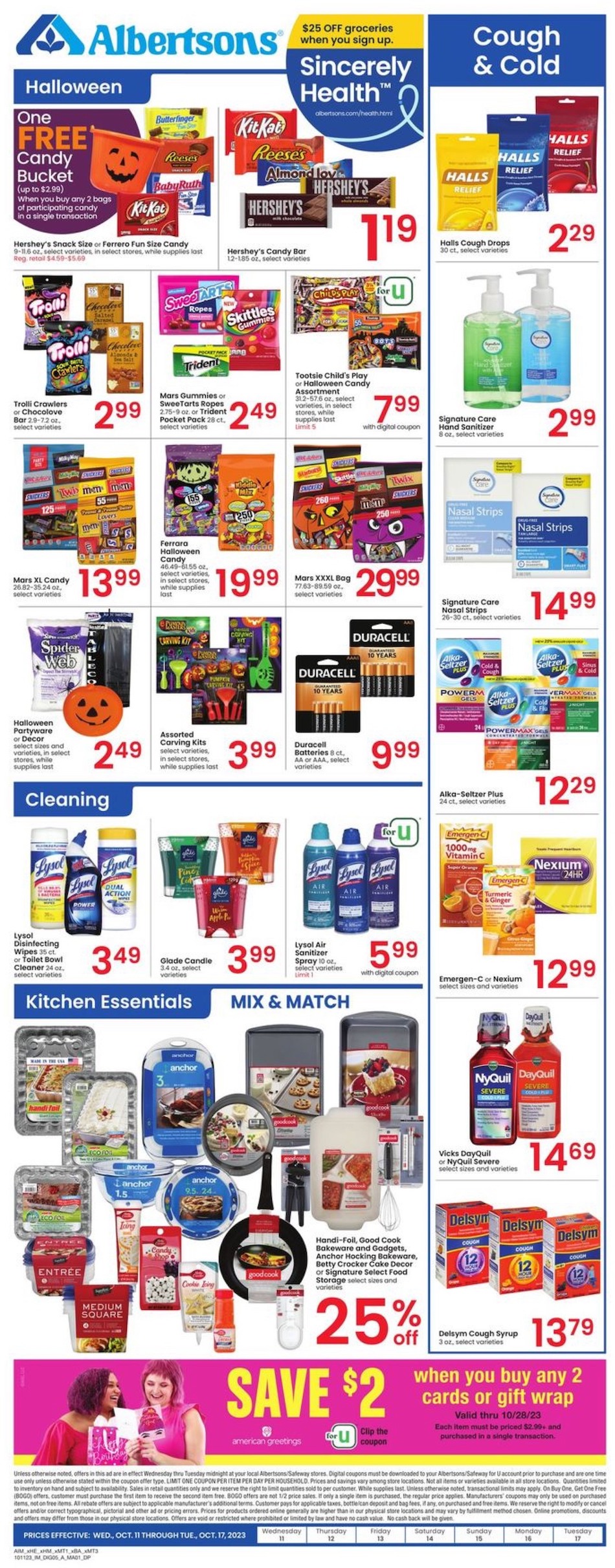 Albertsons Weekly Ad 11th – 17th October 2023 Page 5