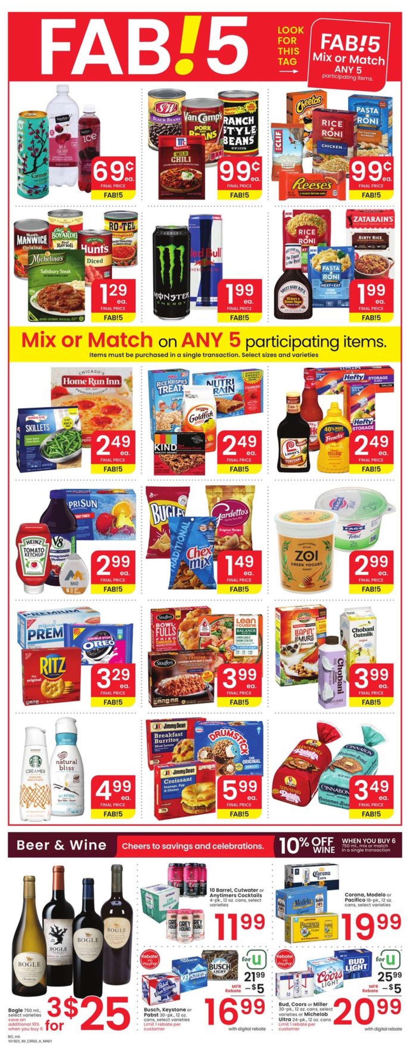 Albertsons Weekly Ad 18th – 24th October 2023 Page 2