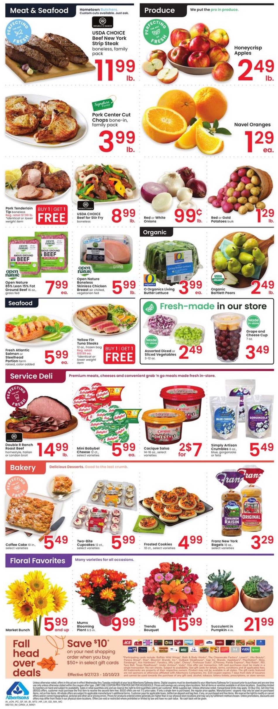 Albertsons Weekly Ad 27th September – 3rd October 2023 Page 4