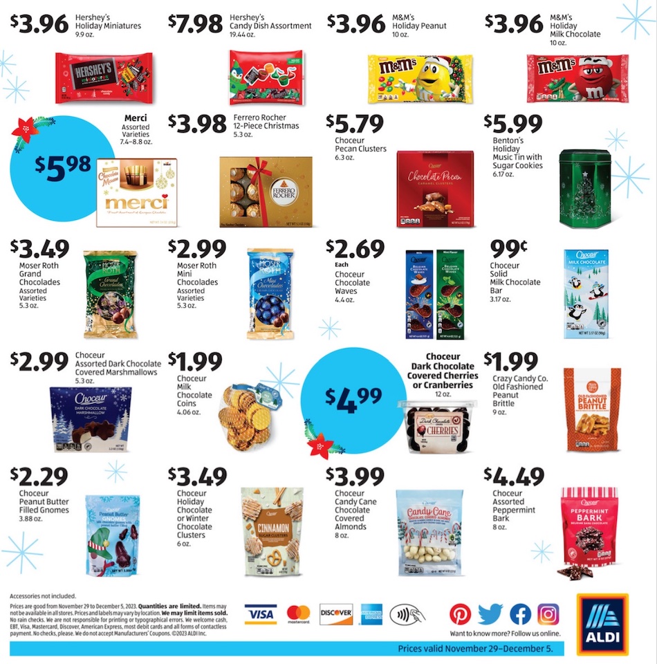 ALDI Ad Holiday Candy 29th November – 5th December 2023 Page 2