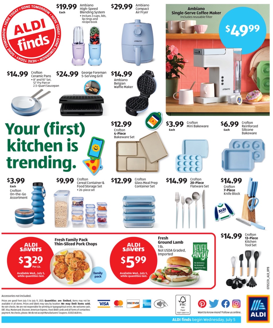 ALDI Weekly Ad Preview 5th – 11th July 2023 Page 2