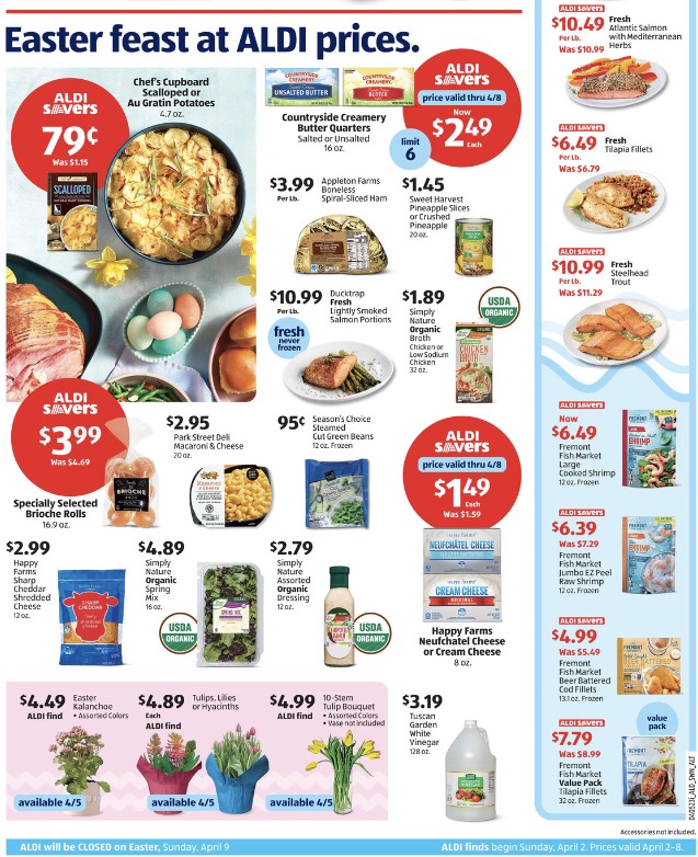 ALDI Weekly Ad Easter Grocery 2nd – 8th April 2023 Page 2