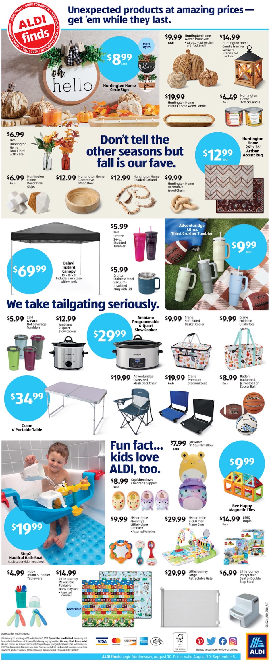 ALDI Weekly Ad 30th August – 5th September 2023 Page 2