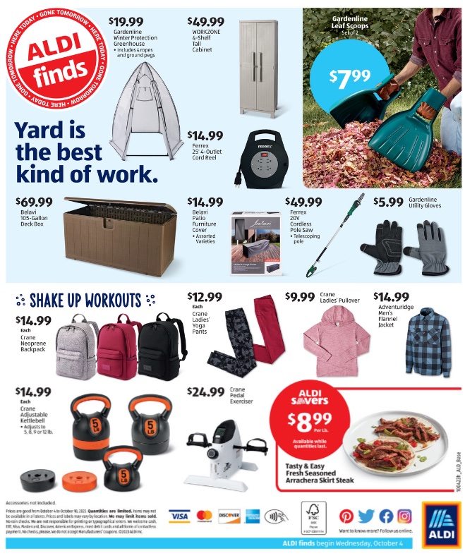 ALDI Weekly Ad Halloween 4th – 10th October 2023 Page 2