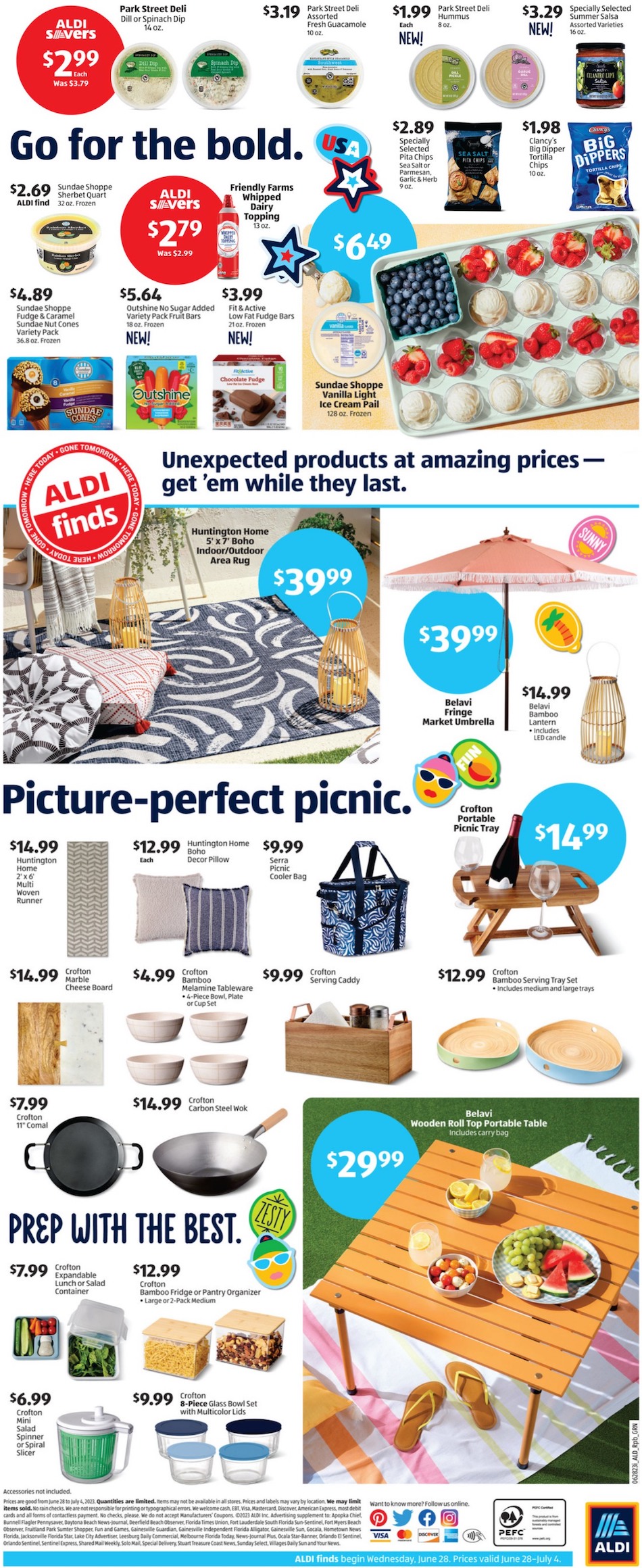 ALDI Weekly Ad 28th June – 4th July 2023 Page 2