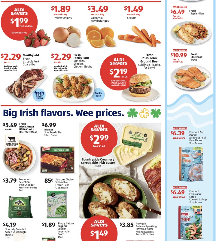ALDI Weekly Ad St Patrick’s 5th – 11th March 2023 Page 2