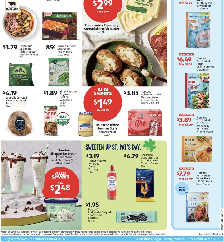 ALDI Weekly Ad St Patrick’s 5th – 11th March 2023 Page 4