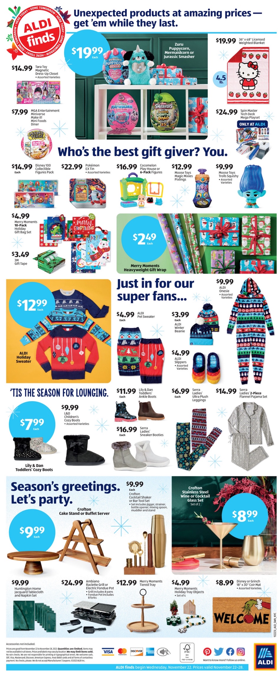 ALDI Weekly Ad 22nd – 28th November 2023 Page 2