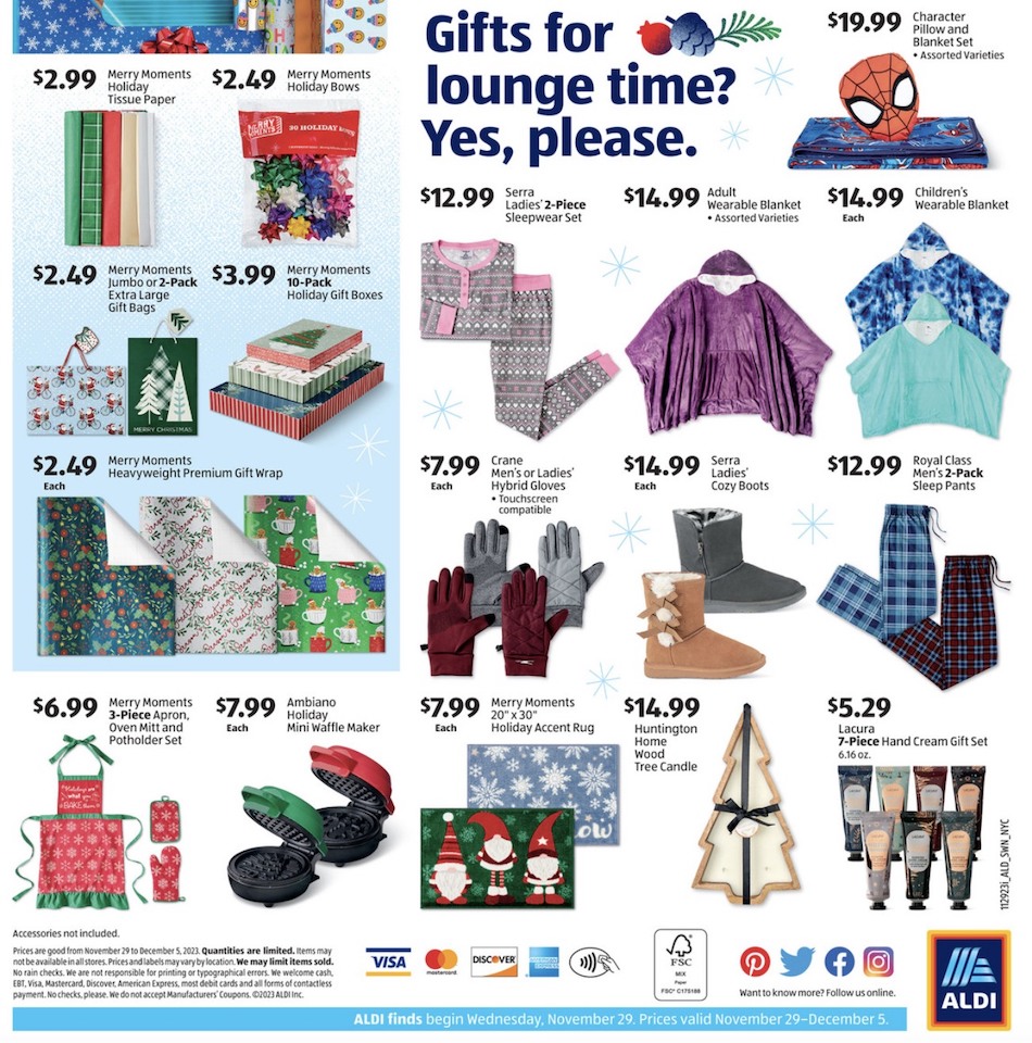 ALDI Weekly Ad 29th November – 5th December 2023 Page 7