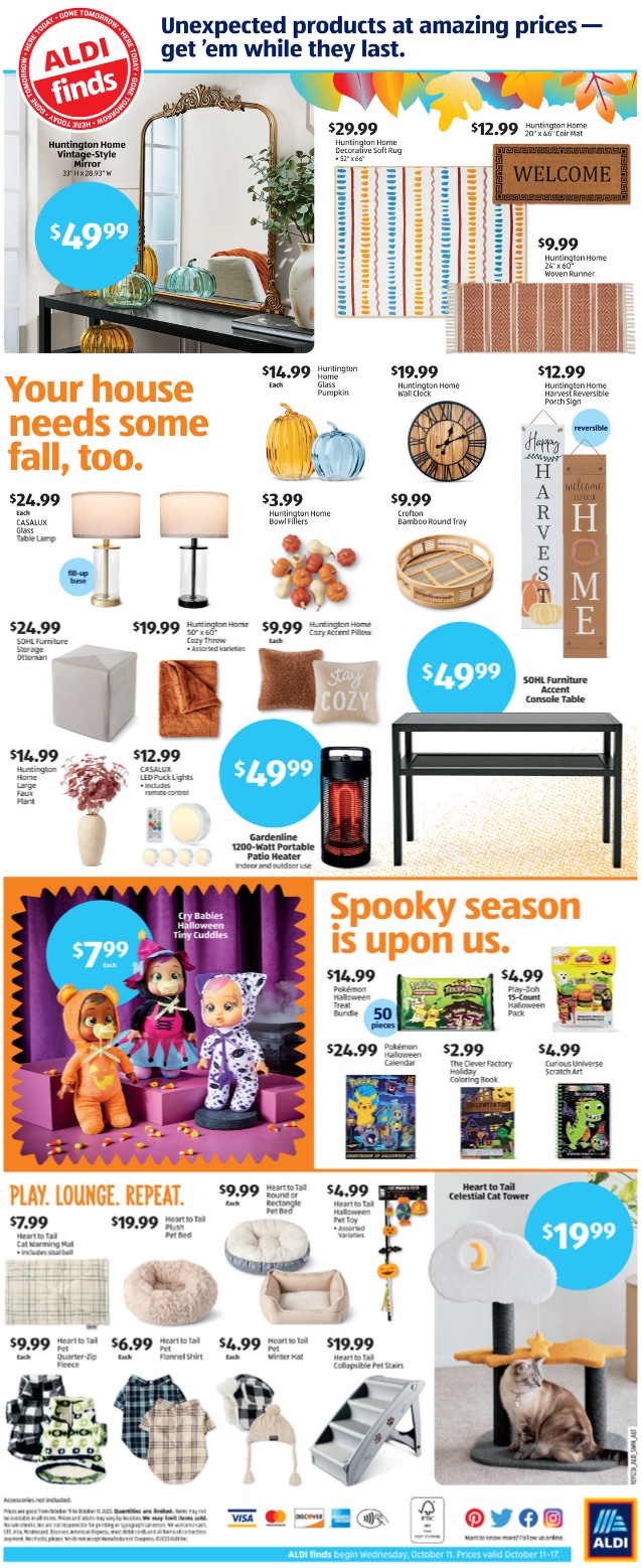 ALDI Weekly Ad 11th – 17th October 2023 Page 2