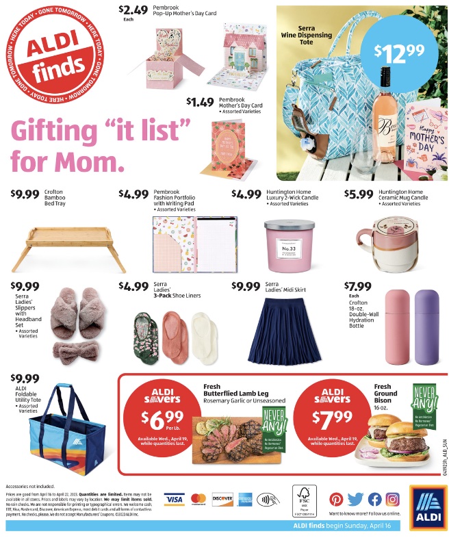 ALDI Weekly Ad Preview 16th – 22nd April 2023 Page 2