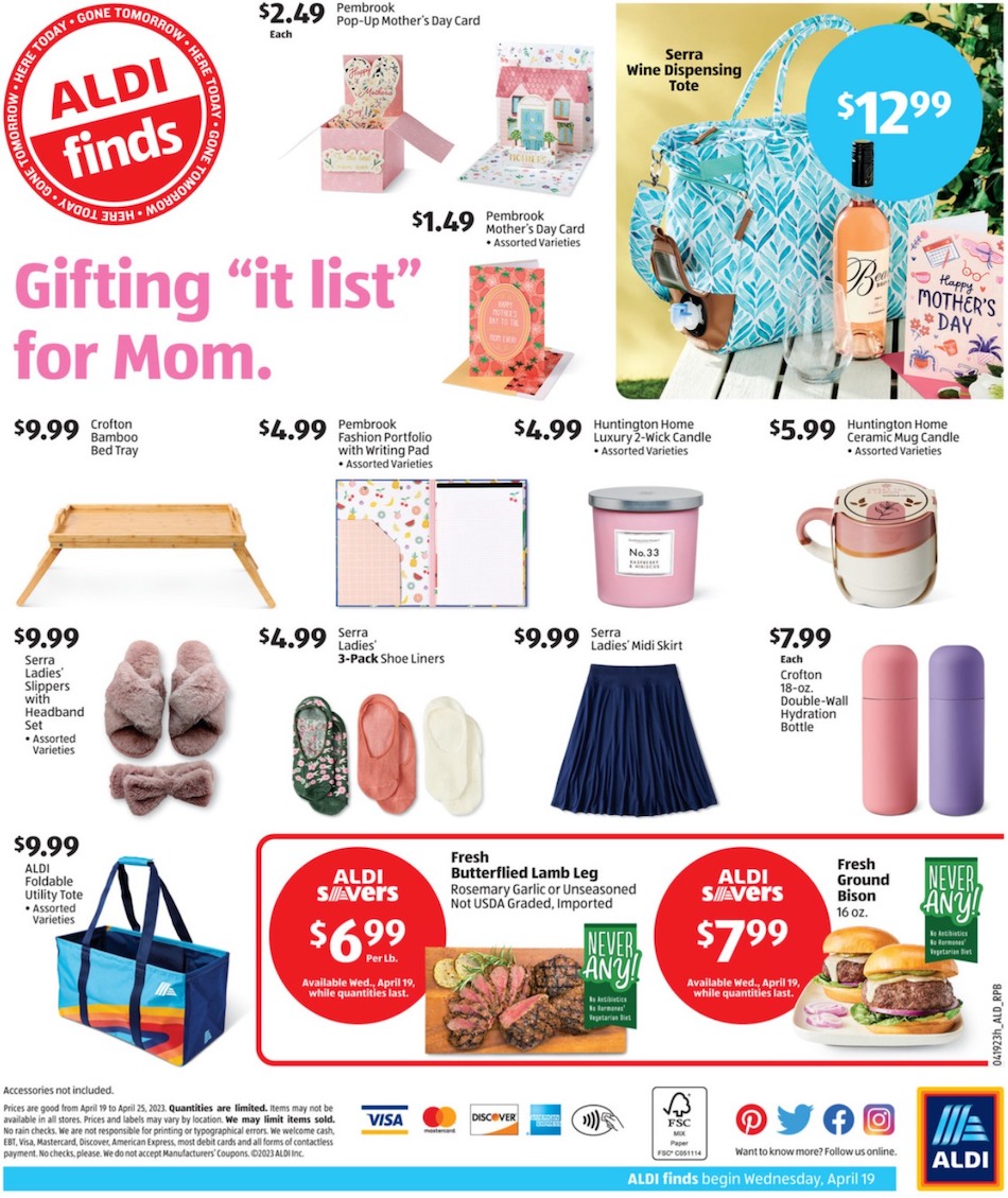 ALDI Weekly Ad Preview 19th – 25th April 2023 Page 2